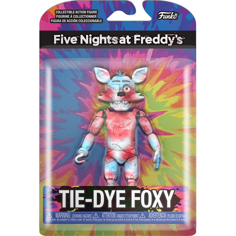 Cargue la imagen en el visor de la galería, Cinco noches en Freddy&#39;s - Figura de acción Tie-Dye Foxy 
