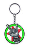 Cyberpunk 2077 - Silverhand Emblem Keychain