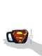 DC Comics: Superman Shaped Ceramic Coffee Mug - Embossed Cup