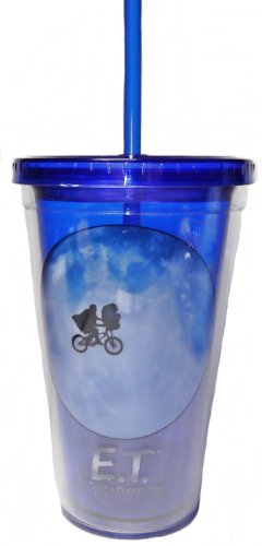 E.T. The Extra-Terrestrial Movie 16oz Straw Cup - Kryptonite Character Store