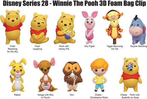 Disney: Winnie the Pooh - 3D Foam Bag Clips in Blind Bags