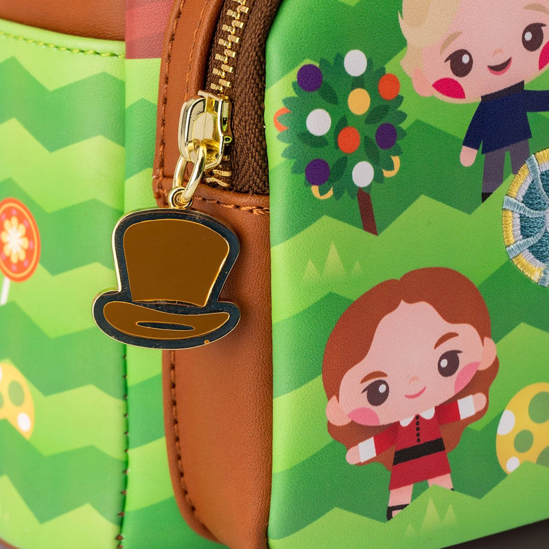 Load image into Gallery viewer, Loungefly Charlie and the Chocolate Factory - 50th Anniversary Mini Backpack
