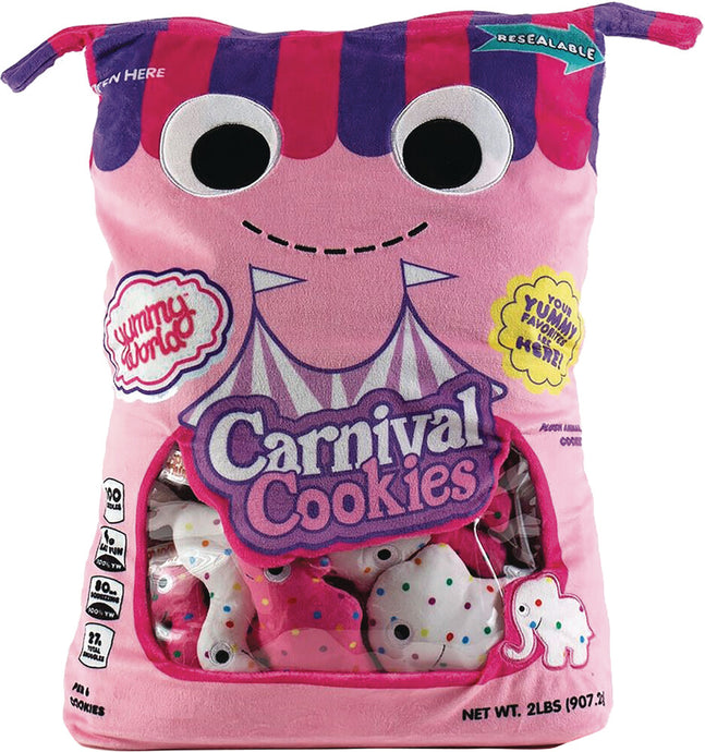 Yummy World - Peluche Chloé et les cookies du carnaval XL