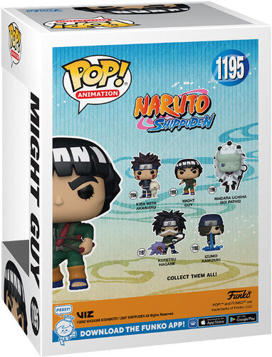 Funko POP! Figurine en vinyle Naruto Shippuden Might Guy Shonen Jump