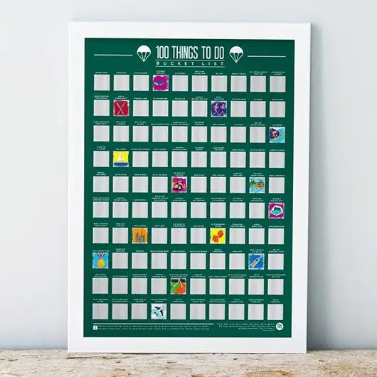 Scratch Off Bucket List - Things To Do