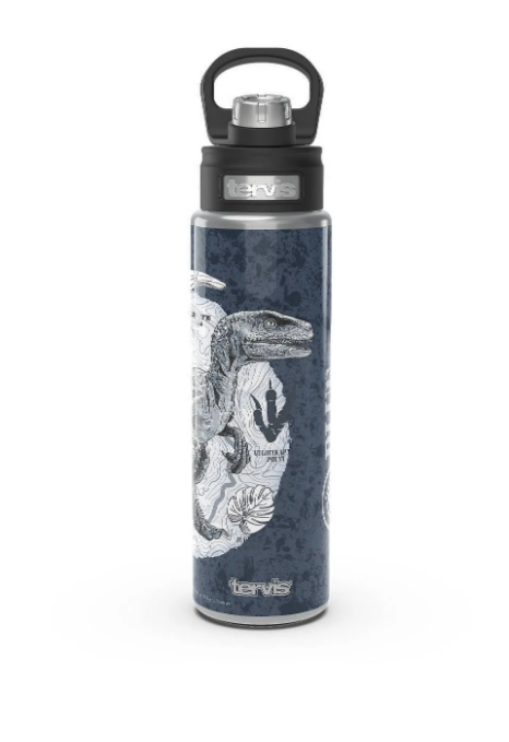 Jurassic World: Dominion - Blue Raptor Stainless Steel Water Bottle, Tervis
