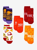 Taco Bell - Sause Packet and Logo Set Socks
