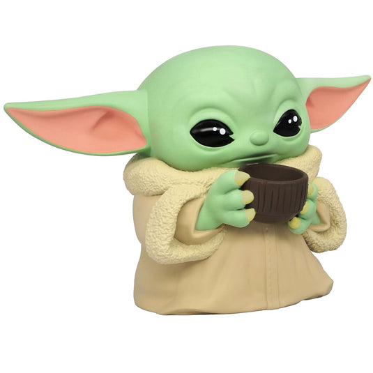 Star Wars: The Mandalorian El Niño con Taza Banco de PVC