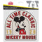 Disney - Calcomanía de Mickey Mouse de color de corte perfecto de 8" x 8"