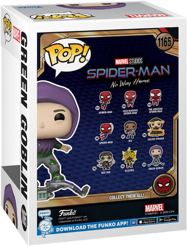 Cargue la imagen en el visor de la galería, ¡Funko Pop! Marvel: Spider-Man: No Way Home - Figura de vinilo Duende Verde
