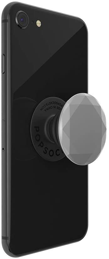 PopSocket: PopGrip - Metallic Diamond Silver