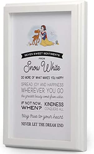 Snow White - Lessons Framed Wood Wall Decor