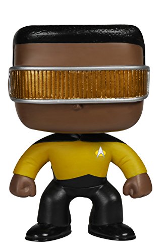 Funko POP TV: Star Trek The Next Generation - Geordi La Forge Action Figure - Kryptonite Character Store