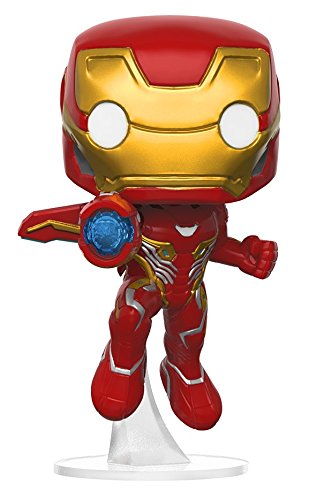 Cargue la imagen en el visor de la galería, Funko Pop Marvel: Avengers Infinity War-Iron Man Collectible Figure, Multicolor - Kryptonite Character Store
