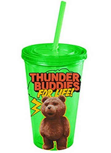 Ted 16oz. Straw Cup - Kryptonite Character Store