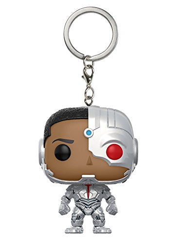 Funko POP! Keychain: Justice League - Cyborg