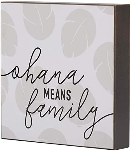 Disney: Lilo & Stitch - Ohana Means Family Wood Wall Decor