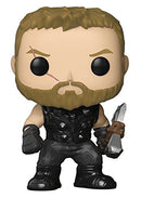 Funko Pop Marvel: Avengers Infinity War-Thor Collectible Figure, Multicolor - Kryptonite Character Store
