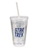 Star Trek 18oz. Straw Cup - Kryptonite Character Store
