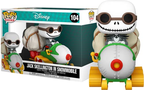 Chargez l&#39;image dans la visionneuse de la galerie, Funko POP! Manèges : Disney - L&#39;Etrange Noël de Monsieur Jack - Jack Skellington en motoneige
