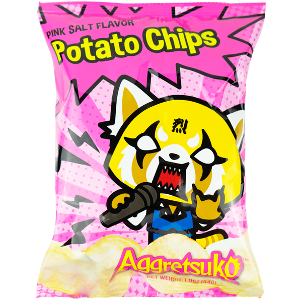 Aggretsuko - Chips de pommes de terre au goût de sel rose