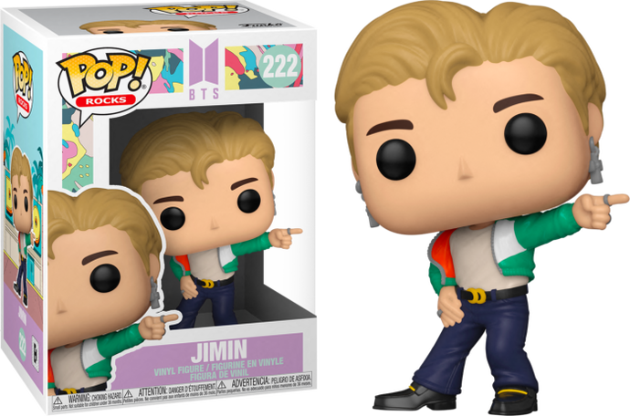 ¡Funko POP! Rocas: BTS - Dinamita - Jimin