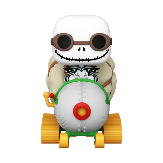 Funko POP! Manèges : Disney - L'Etrange Noël de Monsieur Jack - Jack Skellington en motoneige