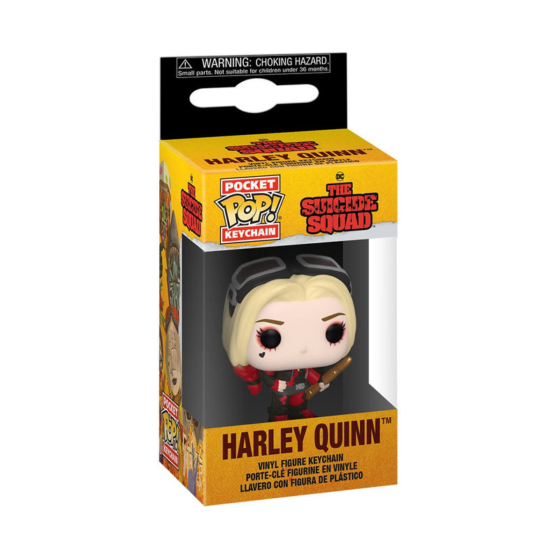 Funko POP! Keychain: The Suicide Squad - Harley Quinn Bodysuit