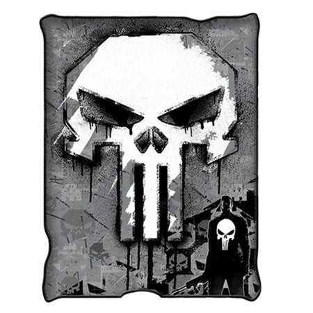 Marvel Comics: The Punisher - Skull Micro-Plush Throw Blanket