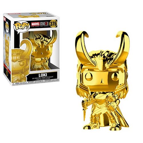 Funko POP! Marvel Studios 10 - Loki (Gold Chrome)
