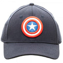 Captain America Logo Flex Fit Active Hat - Kryptonite Character Store