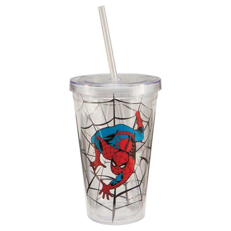 Marvel the Amazing Spider-man Straw Cup - Kryptonite Character Store