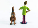 Scooby-Doo - Coche fundido a presión Mystery Machine 1:24 con figuras de Shaggy y Scooby de 2,75" 