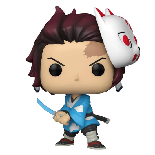 ¡Funko Pop! Demon Slayer - Tanjiro Kamado con máscara