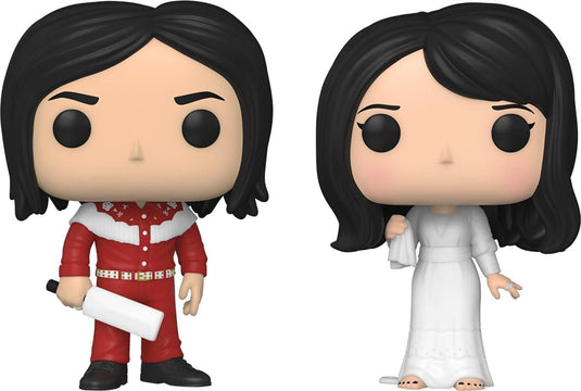 Funko POP! Rocks : The White Stripes – Jack White et Meg White (lot de 2)