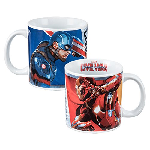 Marvel Captain America Civil War 20oz. Ceramic Mug - Kryptonite Character Store
