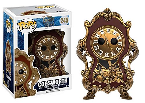 Funko POP Disney: Beauty & The Beast Cogsworth Toy Figure - Kryptonite Character Store