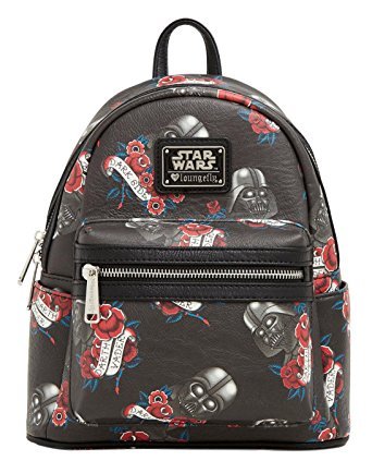 Star Wars: Darth Vader - Tattoo Print Mini Backpack, Loungefly