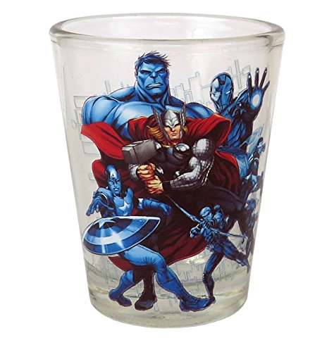 Marvel Avengers Mini Glass 4-Pack - Kryptonite Character Store