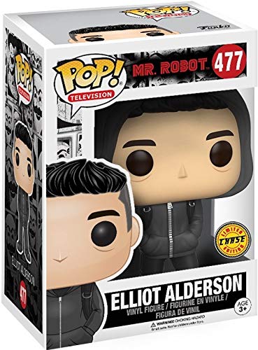 Funko POP! TV: Mr. Robot - Elliot Alderson with Pop Box Protector Case (Limited Edition - Chase)