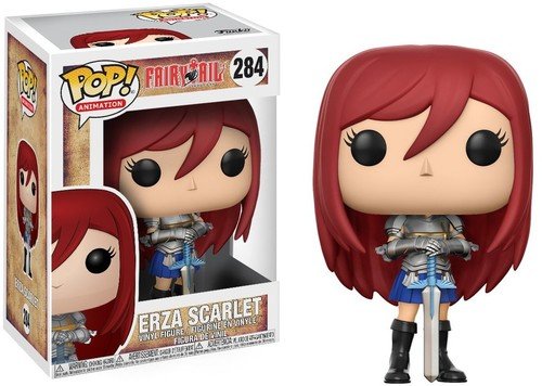 Funko Pop Anime: Fairy Tail Erza Scarlet Collectible Vinyl Figure - Kryptonite Character Store