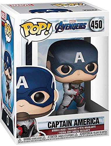 Cargue la imagen en el visor de la galería, Marvel: Avengers Endgame - Captain America (TS) Pop Movies Vinyl Figure - Kryptonite Character Store
