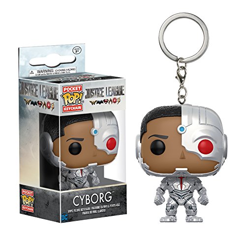 Funko POP! Keychain: Justice League - Cyborg