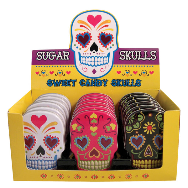 Sweet Vibrant Candy Skulls
