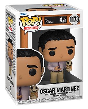 Load image into Gallery viewer, Funko POP! TV: The Office - Oscar Martinez with Scarecrow Doll
