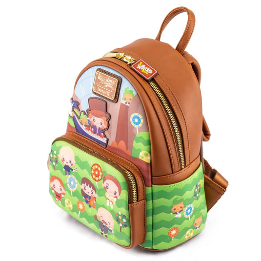 Loungefly Charlie and the Chocolate Factory - 50th Anniversary Mini Backpack