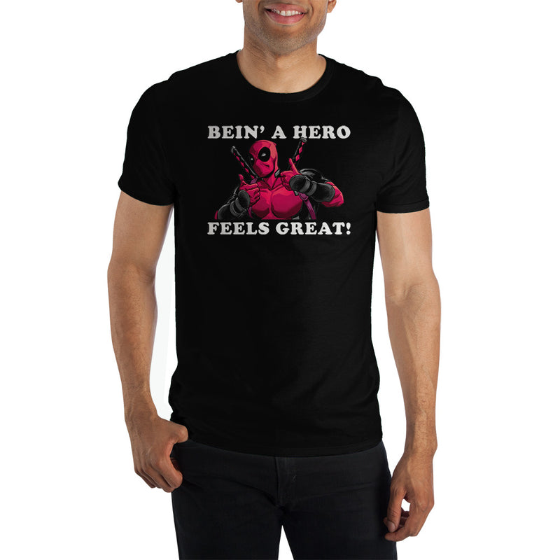 Marvel Comics: Amazing Deadpool - Bein'a Hero Men's T-Shirt