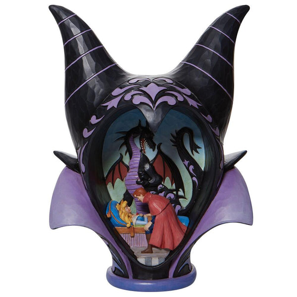 Maleficent Headdress Scene Figure
