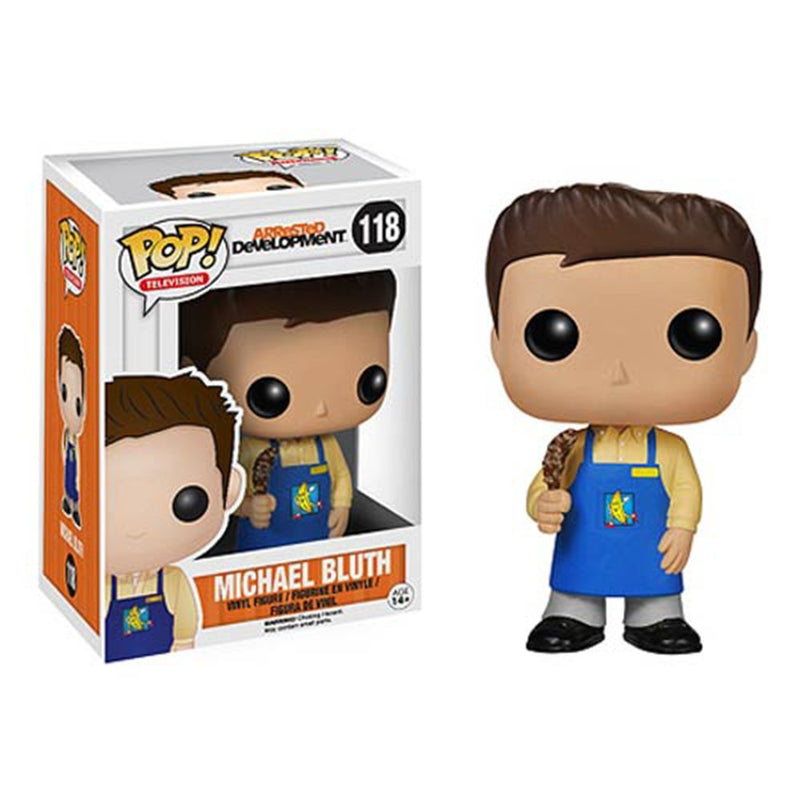Funko POP Television: Arrested Development Michael Bluth Banana Stand Vinyl Bobble Head - Kryptonite Character Store