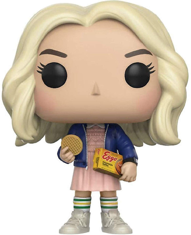 Cargue la imagen en el visor de la galería, ¡Funko POP! TV: Stranger Things - Once con peluca con Eggos con estuche protector Pop Box (Edición limitada - Chase)
